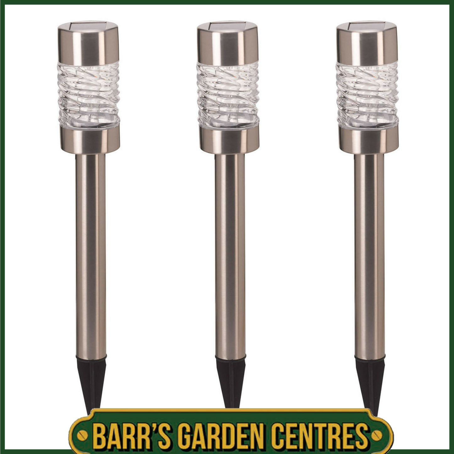 Smart Solar Super Bright Martello Stake Light 3 Pack