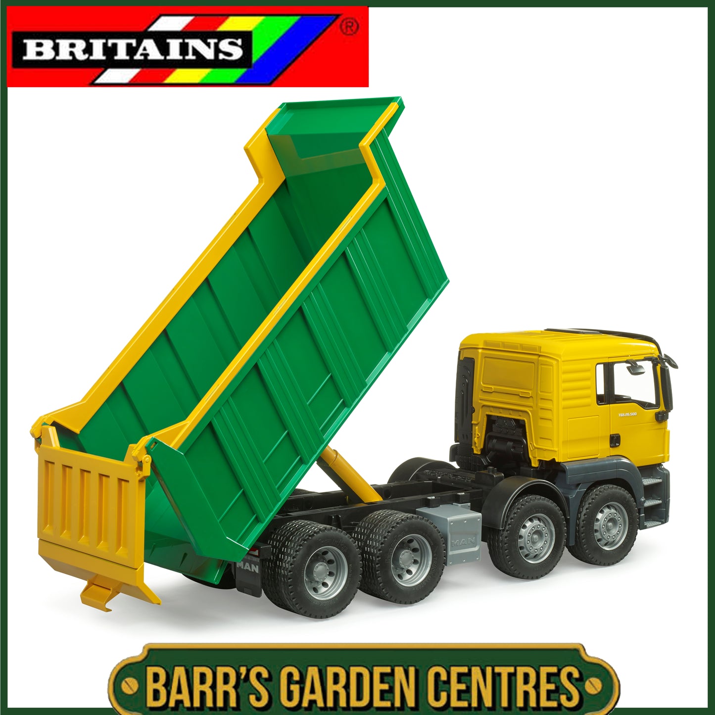 BRUDER MAN TGS tipper truck