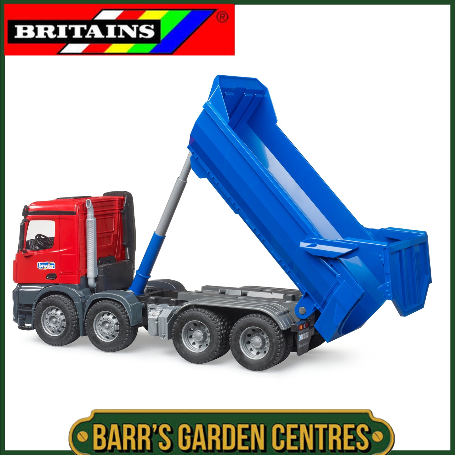 BRUDER MB Arocs halfpipe tipper truck