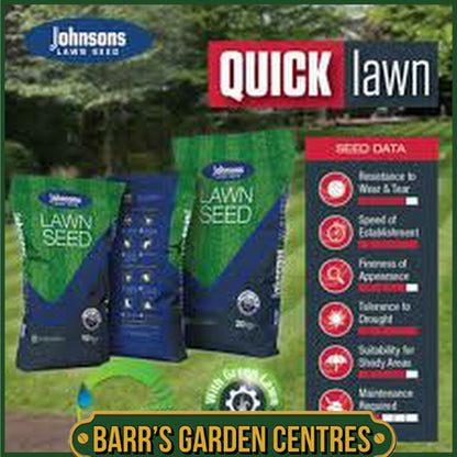 Johnsons Lawn Seed Quick Lawn with Accelerator