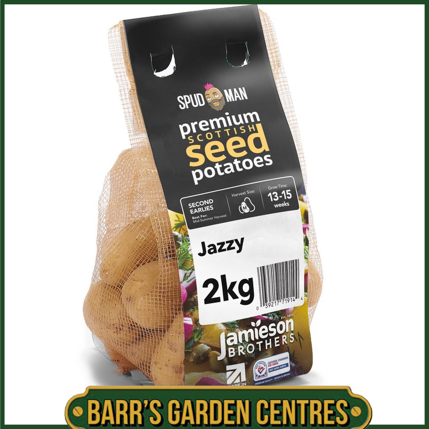 SpudMan Jazzy Seed Potatoes 2KG