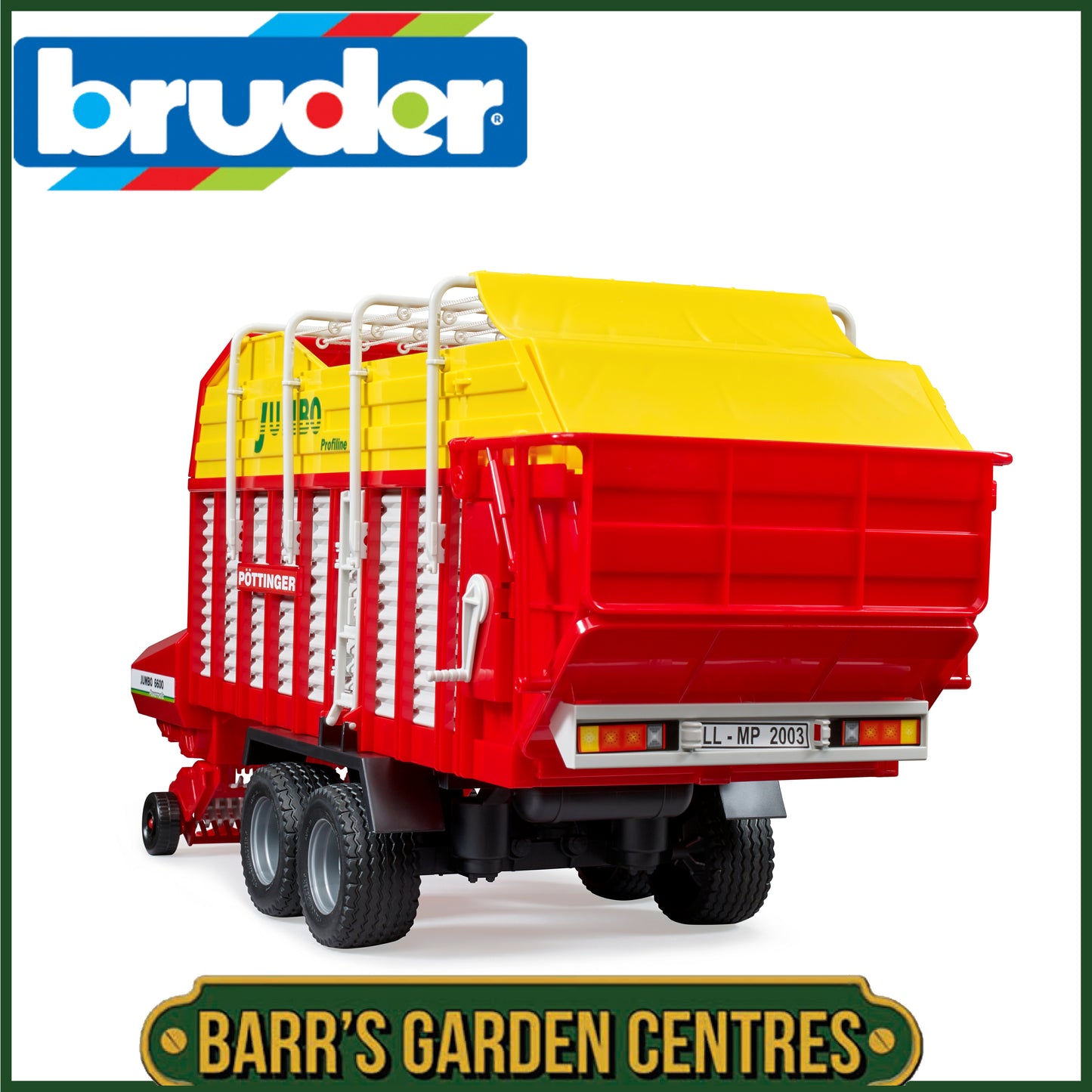 BRUDER Pottinger Jumbo 6600 Profiline Forage trailer