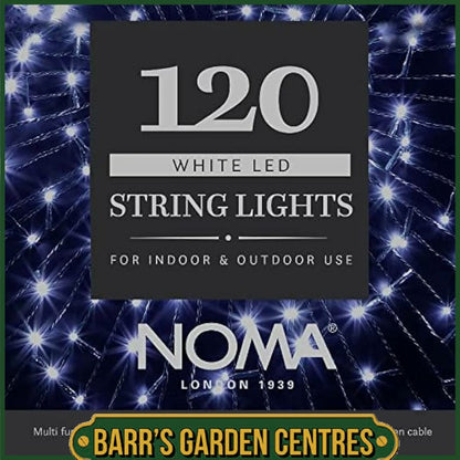 Noma 120-2000 Multi-action String Lights - White