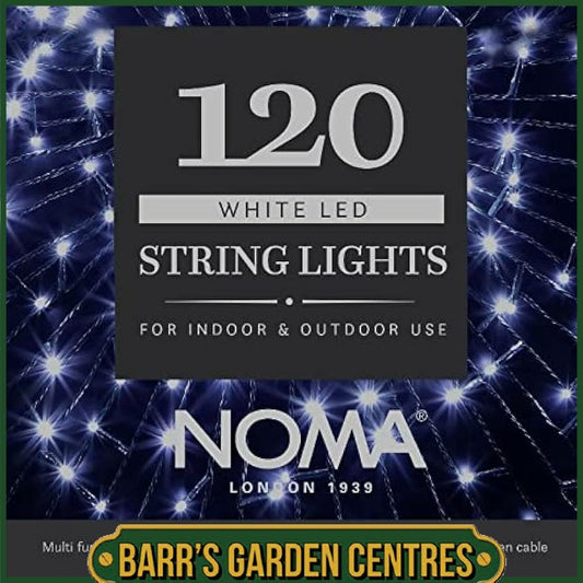 Noma 120-2000 Multi-action String Lights - White