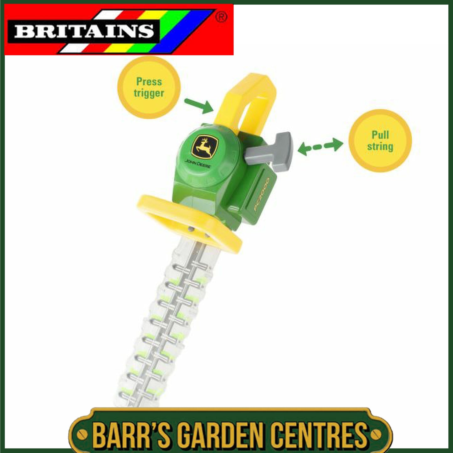 BRITAINS John Deere Hedge Trimmer