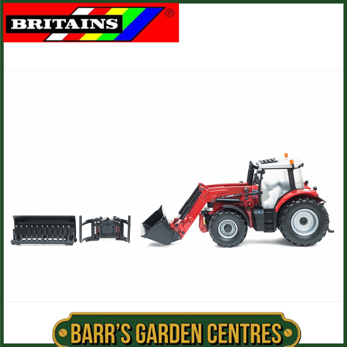 BRITAINS Massey Ferguson 6616 Tractor + Loader