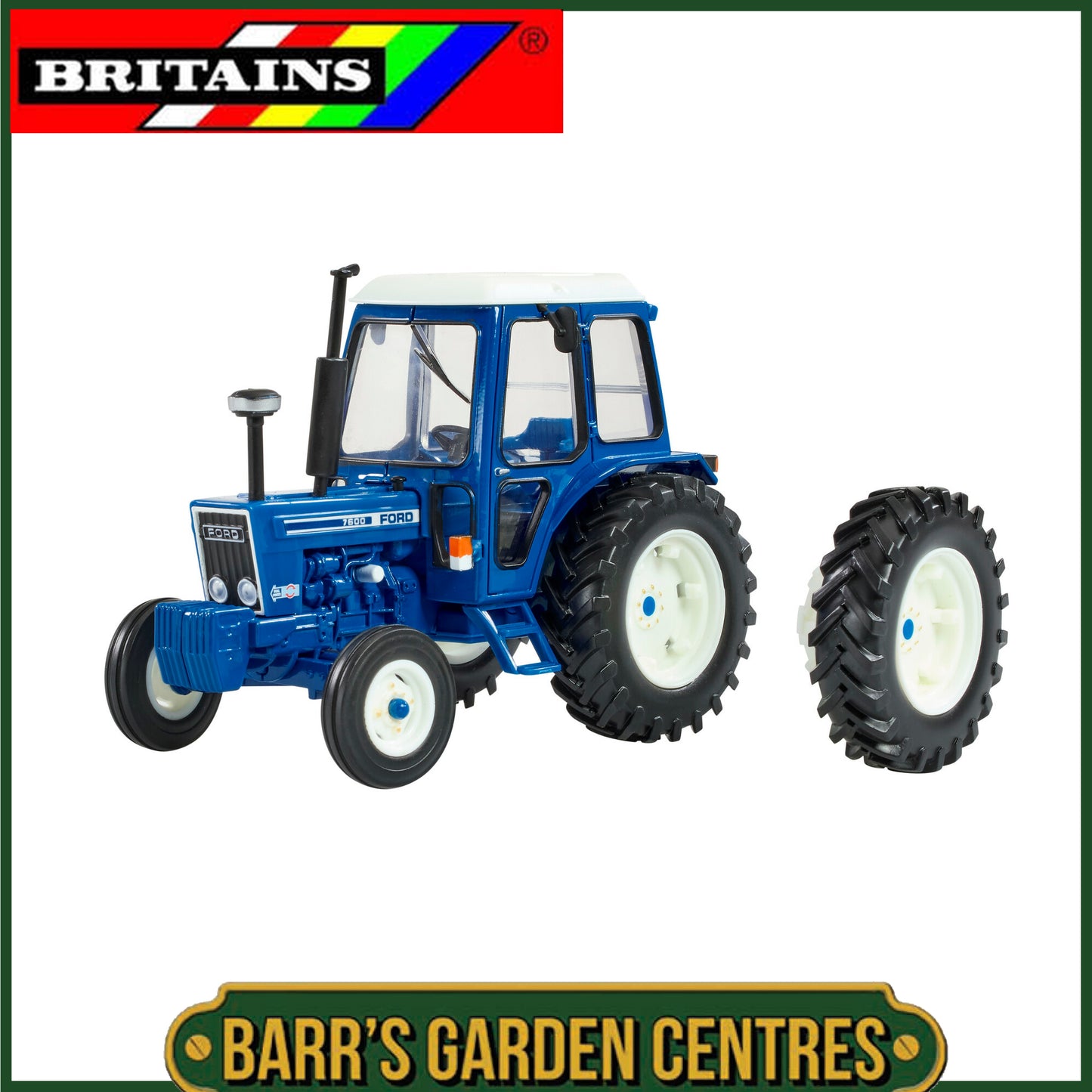 BRITAINS Ford 7600 with Dual Wheels