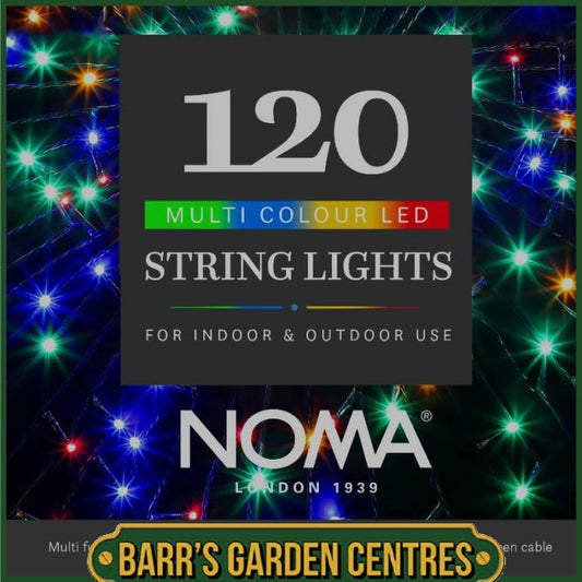 Noma 120-2000 Multi-action String Lights - MultiColour