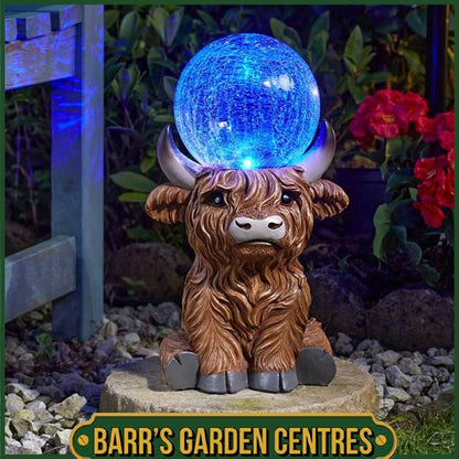 Highland Orb Solar Powered Garden Ornament