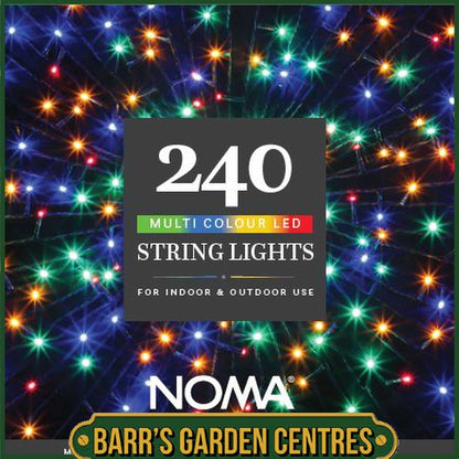 Noma 120-2000 Multi-action String Lights - MultiColour