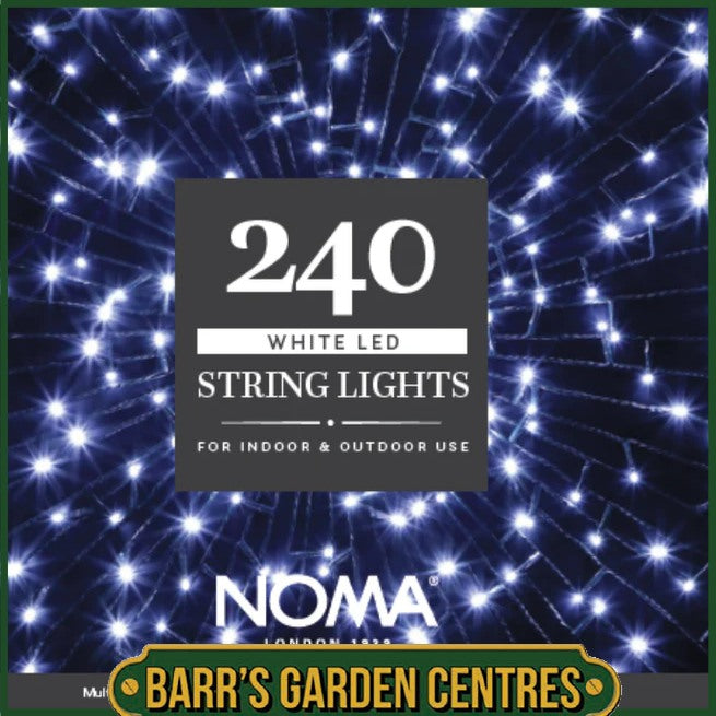Noma 120-2000 Multi-action String Lights - White