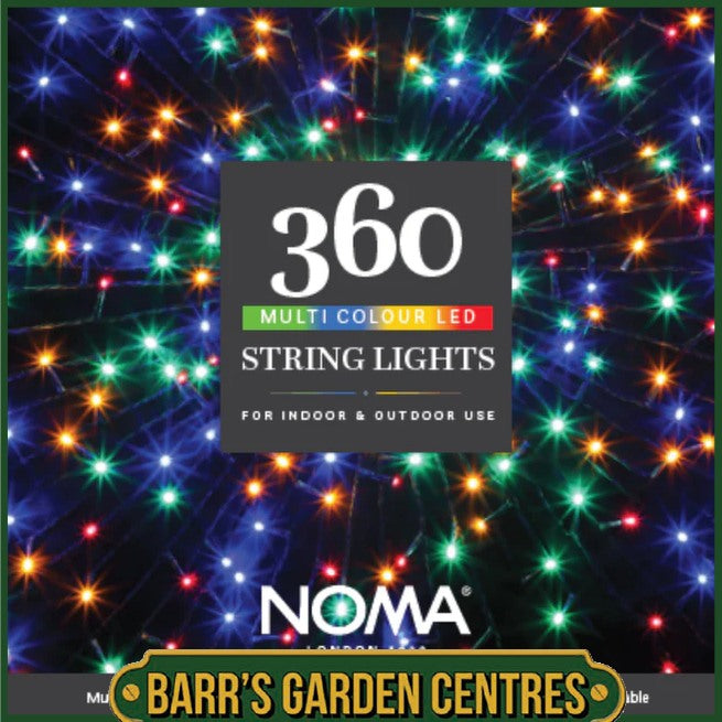 Noma 120-2000 Multi-action String Lights - MultiColour