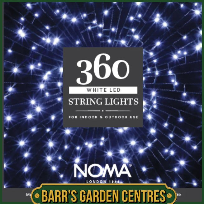 Noma 120-2000 Multi-action String Lights - White