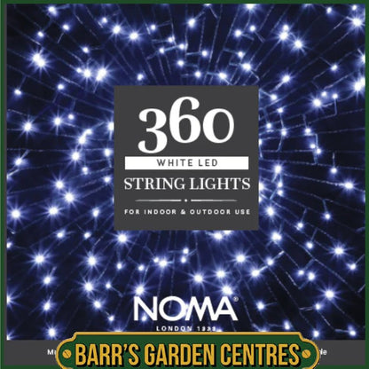 Noma 120-2000 Multi-action String Lights - White