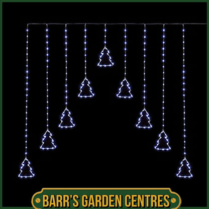 Premier 1.2 x 1.2m FlexiBrights Tree V Curtain with 258 White LED