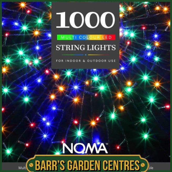 Noma 120-2000 Multi-action String Lights - MultiColour