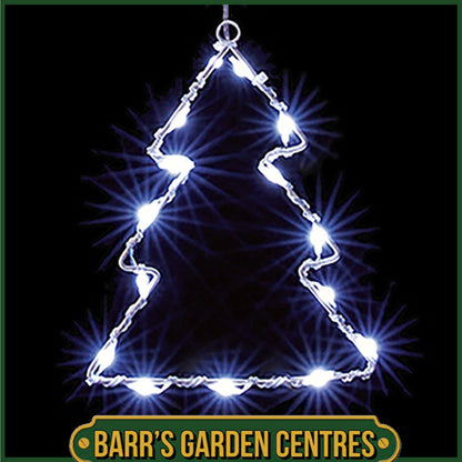 Premier 1.2 x 1.2m FlexiBrights Tree V Curtain with 258 White LED